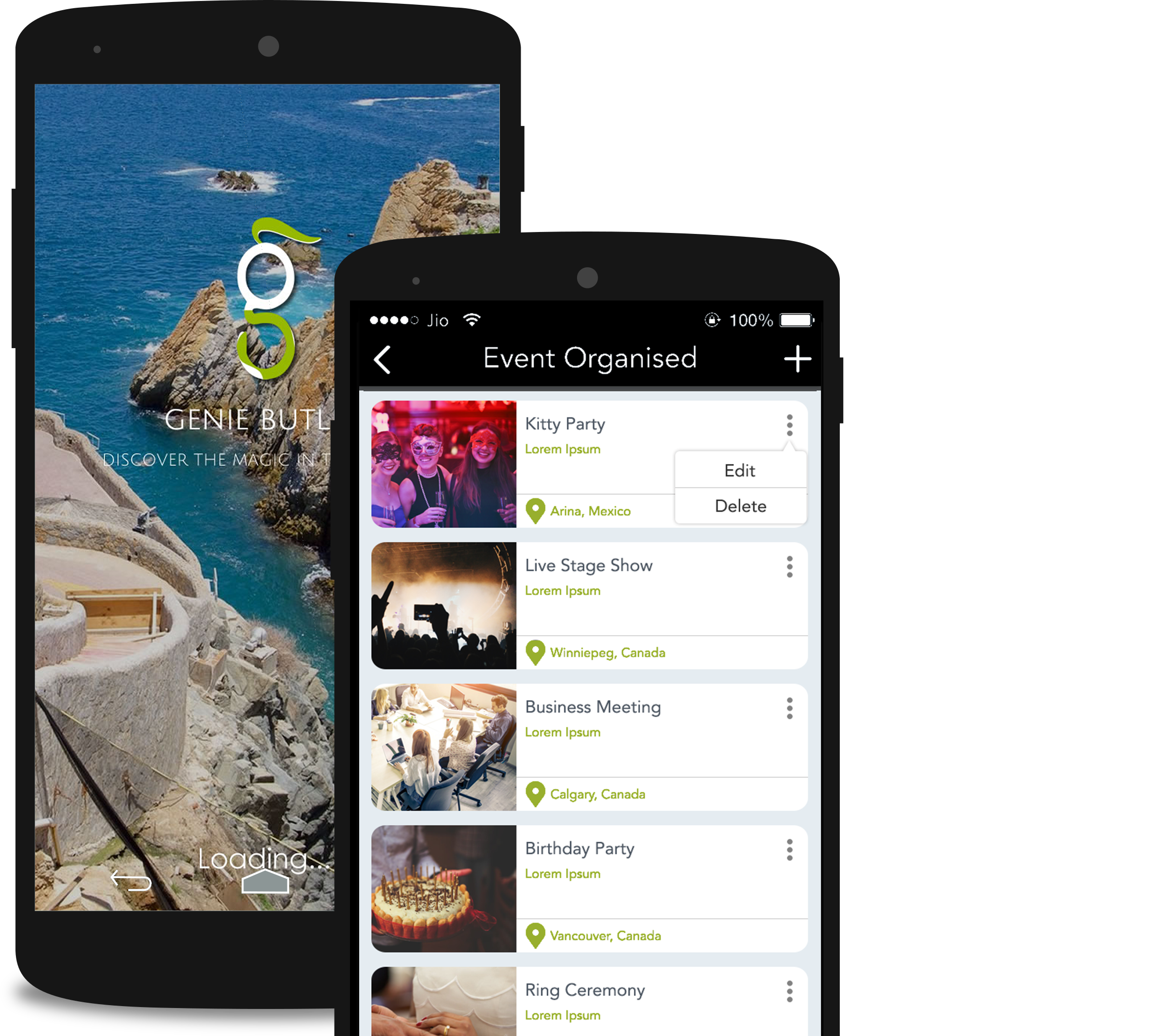 GenieButler App